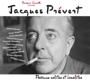 Jacques PREVERT - Poème solites et insolites - Productions Jacques Canetti