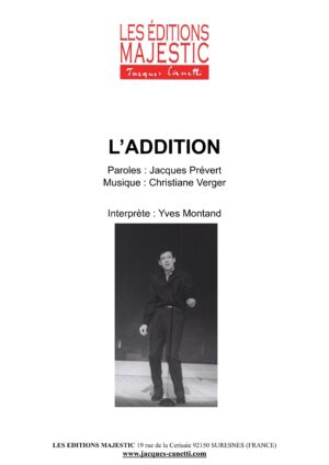 partitions jacques prévert et s. maroto p. gérard s. varègues c. verger / partitions pdf à télécharger et à imprimer chez vous