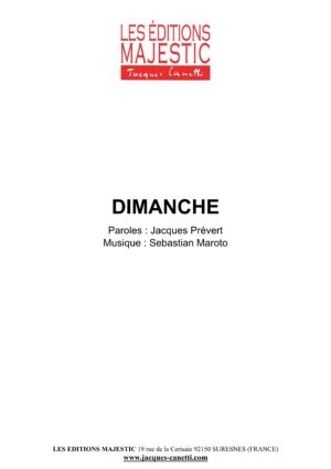 partitions jacques prévert et s. maroto p. gérard s. varègues c. verger / partitions pdf à télécharger et à imprimer chez vous
