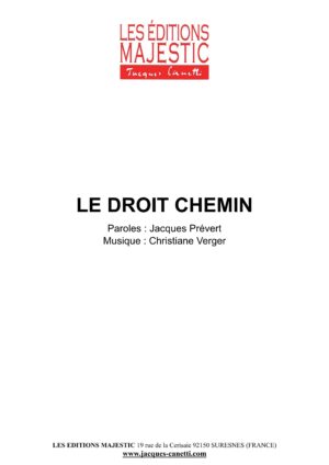 partitions jacques prévert et s. maroto p. gérard s. varègues c. verger / partitions pdf à télécharger et à imprimer chez vous