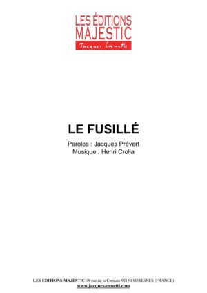 partitions jacques prévert et s. maroto p. gérard s. varègues c. verger / partitions pdf à télécharger et à imprimer chez vous
