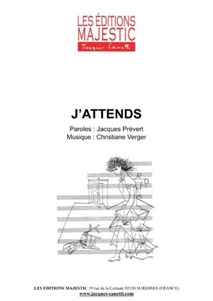 partitions jacques prévert et s. maroto p. gérard s. varègues c. verger / partitions pdf à télécharger et à imprimer chez vous