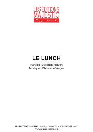 partitions jacques prévert et s. maroto p. gérard s. varègues c. verger / partitions pdf à télécharger et à imprimer chez vous