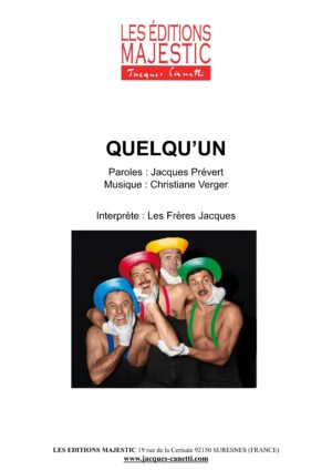 partitions jacques prévert et s. maroto p. gérard s. varègues c. verger / partitions pdf à télécharger et à imprimer chez vous