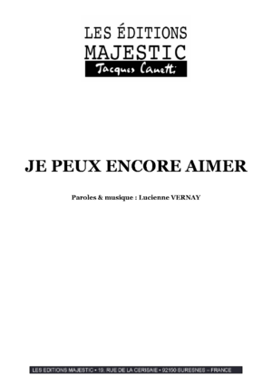 partitions lucienne vernay / partitions pdf à télécharger et à imprimer chez vous