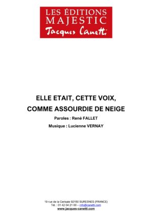 partitions rené fallet lucienne vernay / partitions pdf à télécharger et à imprimer chez vous