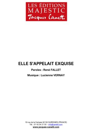 partitions rené fallet lucienne vernay / partitions pdf à télécharger et à imprimer chez vous