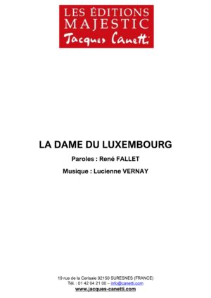 partitions rené fallet lucienne vernay / partitions pdf à télécharger et à imprimer chez vous