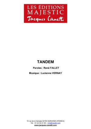 partitions rené fallet lucienne vernay / partitions pdf à télécharger et à imprimer chez vous